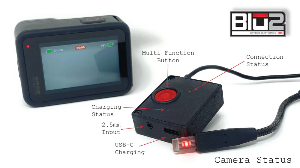 BLU2Pro Professional Indicator for GoPro Cameras